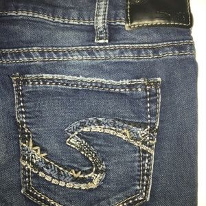 Silver Jeans Co distressed jeans